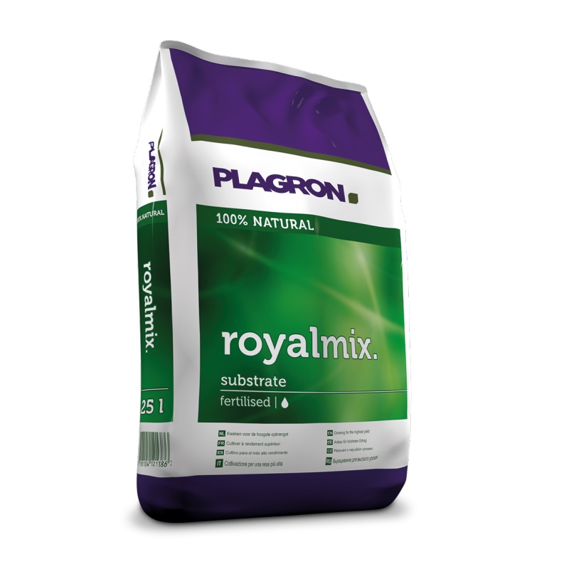Грунт для выращивания Royalmix 25L и 50L Plagron купить недорого
